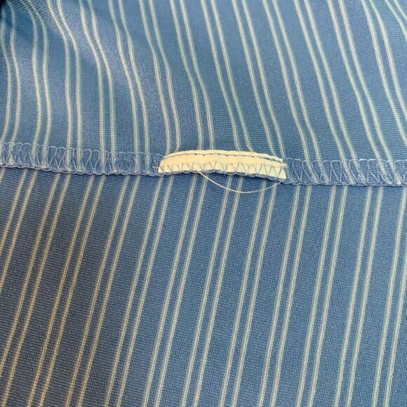 Callaway Opti-Dri Golf/Tennis Ladies SS V Neck Blue White Strip Top Size… - Picture 8 of 8